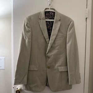 Lauren Ralph Lauren Men’s Blazer Beige Size M – 65% Polyester, 35% Rayon